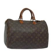 Louis Vuitton Vintage Pre-owned Canvas louis-vuitton-vskor Brown, Dam