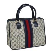 Gucci Vintage Pre-owned Laeder gucci-vskor Blue, Dam