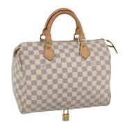 Louis Vuitton Vintage Pre-owned Canvas handvskor Beige, Dam