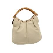 Gucci Vintage Pre-owned Laeder handvskor Beige, Dam