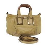 Chloé Pre-owned Pre-owned Laeder handvskor Beige, Dam