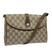 Gucci Vintage Pre-owned Laeder gucci-vskor Beige, Dam