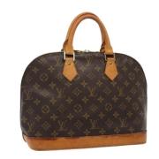 Louis Vuitton Vintage Pre-owned Canvas louis-vuitton-vskor Brown, Dam