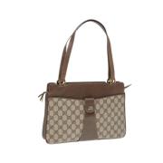 Gucci Vintage Pre-owned Laeder gucci-vskor Beige, Dam