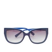 Marc Jacobs Pre-owned Pre-owned Acetat solglasgon Blue, Dam