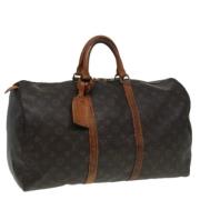 Louis Vuitton Vintage Pre-owned Canvas louis-vuitton-vskor Brown, Dam