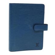 Louis Vuitton Vintage Pre-owned Laeder hem-och-kontorstillbehr Blue, D...