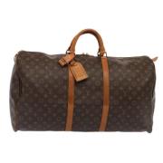 Louis Vuitton Vintage Pre-owned Canvas louis-vuitton-vskor Brown, Dam