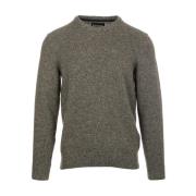 Barbour Tisbury Crew Sweaters Gray, Herr