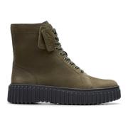 Clarks Grön Dam Ankel Boot Green, Dam