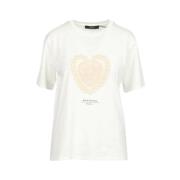 Max Mara Stilig T-shirt för män White, Dam