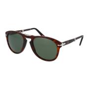 Persol Hopfällbara solglasögon för stiligt skydd Brown, Herr