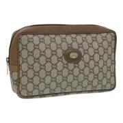 Gucci Vintage Pre-owned Laeder kuvertvskor Brown, Dam