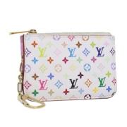 Louis Vuitton Vintage Pre-owned Canvas louis-vuitton-vskor White, Dam