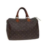 Louis Vuitton Vintage Pre-owned Canvas louis-vuitton-vskor Brown, Dam