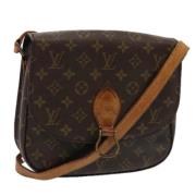 Louis Vuitton Vintage Pre-owned Canvas louis-vuitton-vskor Brown, Dam