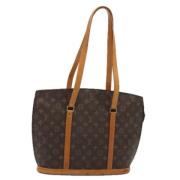 Louis Vuitton Vintage Pre-owned Canvas louis-vuitton-vskor Brown, Dam