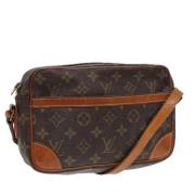 Louis Vuitton Vintage Pre-owned Canvas louis-vuitton-vskor Brown, Dam