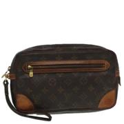 Louis Vuitton Vintage Pre-owned Canvas kuvertvskor Brown, Dam