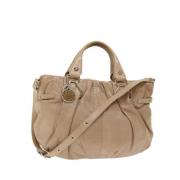 Celine Vintage Pre-owned Laeder celine-vskor Beige, Dam