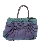 Prada Vintage Pre-owned Nylon prada-vskor Purple, Dam