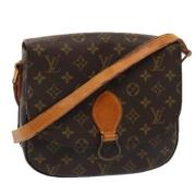 Louis Vuitton Vintage Pre-owned Canvas louis-vuitton-vskor Brown, Dam