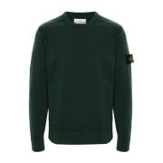 Stone Island Stiliga Sweaters Kollektion Green, Herr