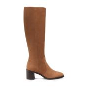 Stuart Weitzman Esme ZIP Boot Brown, Dam