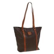 Celine Vintage Pre-owned Laeder totevskor Brown, Dam