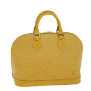 Louis Vuitton Vintage Pre-owned Laeder louis-vuitton-vskor Yellow, Dam