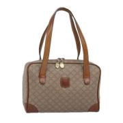 Celine Vintage Pre-owned Canvas celine-vskor Beige, Dam