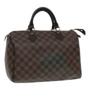 Louis Vuitton Vintage Pre-owned Canvas louis-vuitton-vskor Brown, Dam