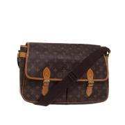 Louis Vuitton Vintage Pre-owned Canvas louis-vuitton-vskor Brown, Dam