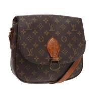 Louis Vuitton Vintage Pre-owned Canvas louis-vuitton-vskor Brown, Dam