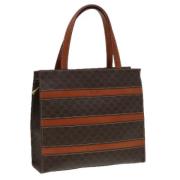 Celine Vintage Pre-owned Laeder handvskor Brown, Dam