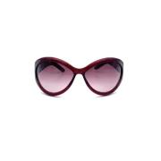 Yves Saint Laurent Vintage Pre-owned Tyg solglasgon Red, Dam