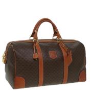 Celine Vintage Pre-owned Laeder handvskor Brown, Dam