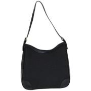 Celine Vintage Pre-owned Canvas axelremsvskor Black, Dam