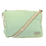 Fendi Vintage Pre-owned Canvas fendi-vskor Green, Dam