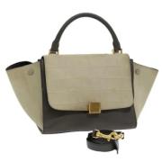 Celine Vintage Pre-owned Laeder celine-vskor Beige, Dam