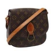 Louis Vuitton Vintage Pre-owned Canvas louis-vuitton-vskor Brown, Dam