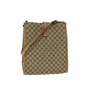 Gucci Vintage Pre-owned Canvas gucci-vskor Beige, Dam