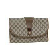 Gucci Vintage Pre-owned Plast gucci-vskor Beige, Dam