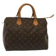 Louis Vuitton Vintage Pre-owned Canvas louis-vuitton-vskor Brown, Dam