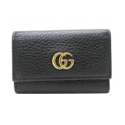 Gucci Vintage Pre-owned Laeder nyckelhllare Black, Dam