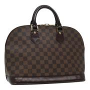 Louis Vuitton Vintage Pre-owned Canvas louis-vuitton-vskor Brown, Dam