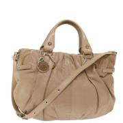 Celine Vintage Pre-owned Laeder celine-vskor Beige, Dam