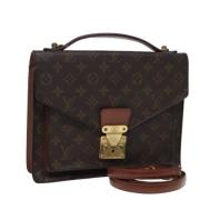 Louis Vuitton Vintage Pre-owned Canvas louis-vuitton-vskor Brown, Dam