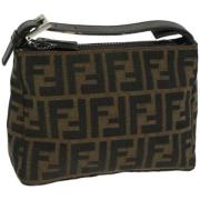 Fendi Vintage Pre-owned Canvas fendi-vskor Brown, Dam