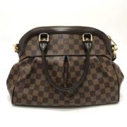 Louis Vuitton Vintage Pre-owned Tyg louis-vuitton-vskor Brown, Dam